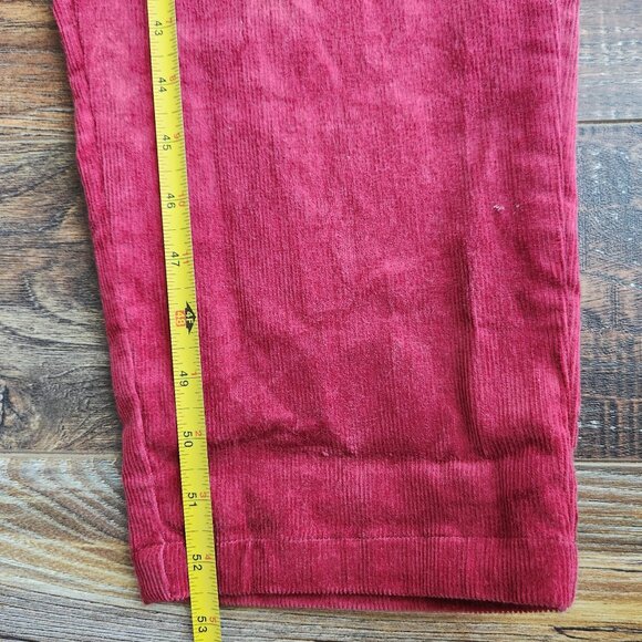 Lucy & Yak Original Corduroy Dungarees Overalls Organic Cotton Maroon - Picture 11 of 12